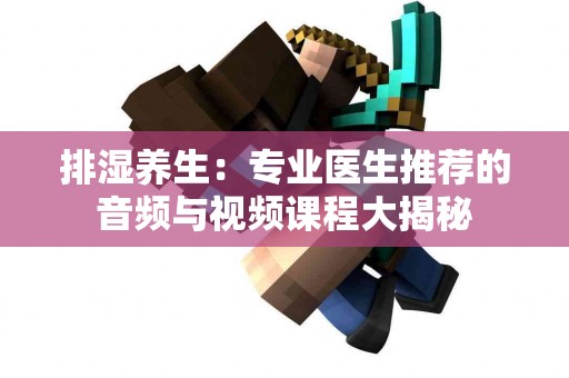 排湿养生：专业医生推荐的音频与视频课程大揭秘