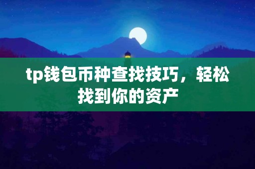 tp钱包币种查找技巧，轻松找到你的资产