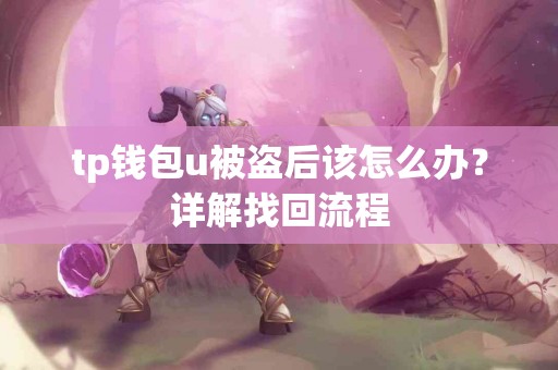 tp钱包u被盗后该怎么办？详解找回流程