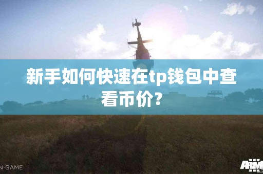 新手如何快速在tp钱包中查看币价？