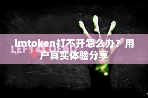 imtoken打不开怎么办？用户真实体验分享