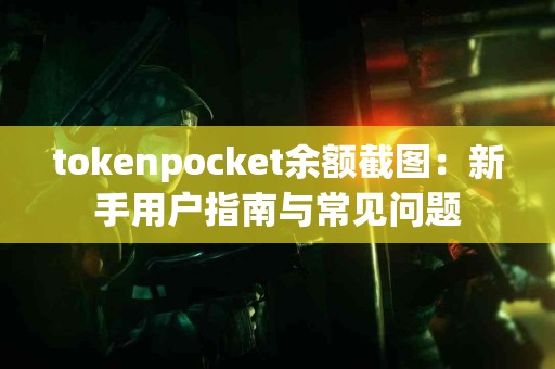 tokenpocket余额截图：新手用户指南与常见问题