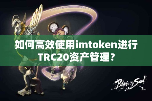 如何高效使用imtoken进行TRC20资产管理？