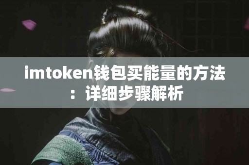 imtoken钱包买能量的方法：详细步骤解析