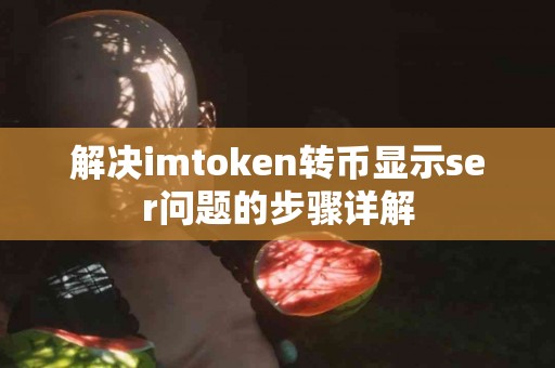 解决imtoken转币显示ser问题的步骤详解