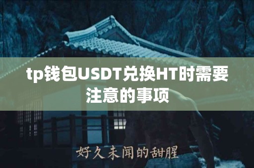 tp钱包USDT兑换HT时需要注意的事项