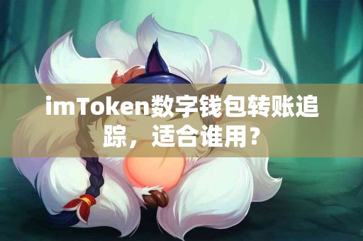 imToken数字钱包转账追踪，适合谁用？