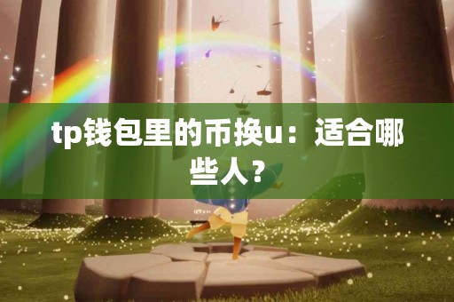 tp钱包里的币换u：适合哪些人？