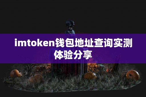 imtoken钱包地址查询实测体验分享