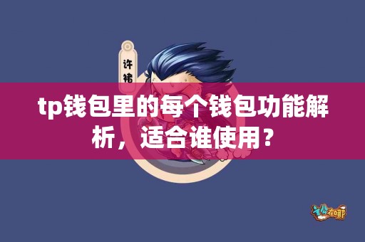 tp钱包里的每个钱包功能解析，适合谁使用？