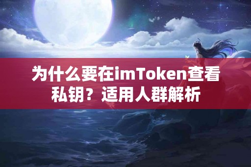 为什么要在imToken查看私钥？适用人群解析