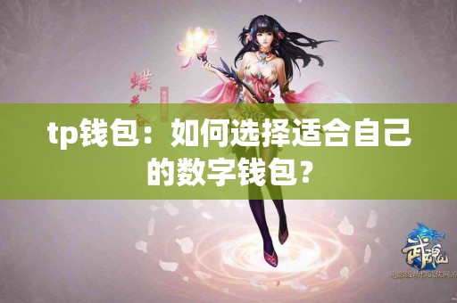 tp钱包：如何选择适合自己的数字钱包？