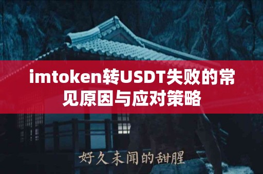 imtoken转USDT失败的常见原因与应对策略