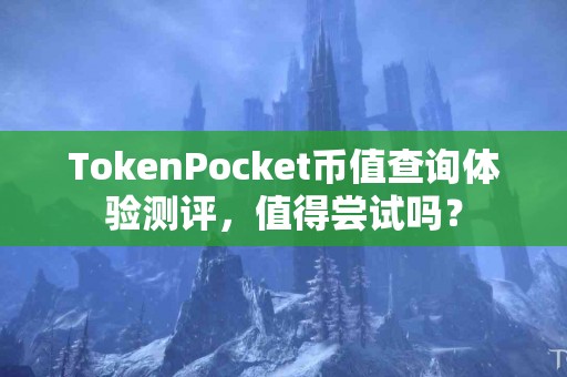 TokenPocket币值查询体验测评，值得尝试吗？