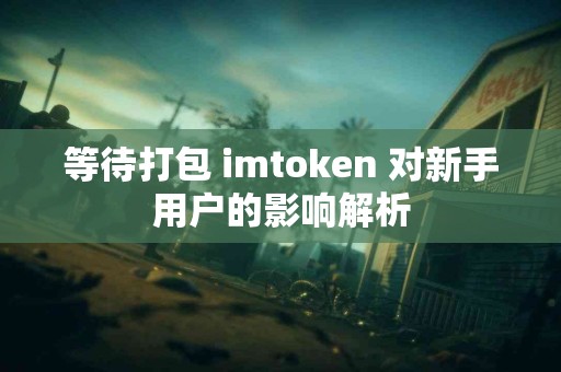 等待打包 imtoken 对新手用户的影响解析