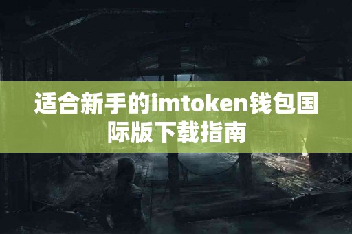 适合新手的imtoken钱包国际版下载指南