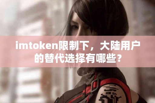 imtoken限制下，大陆用户的替代选择有哪些？