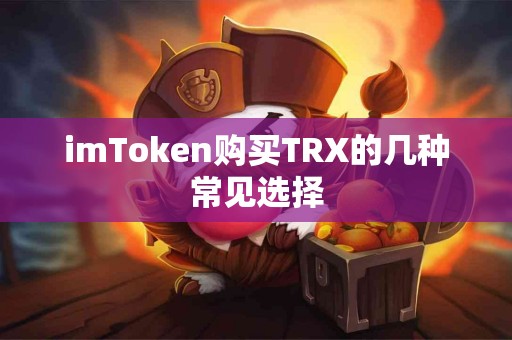 imToken购买TRX的几种常见选择