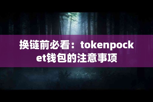 换链前必看：tokenpocket钱包的注意事项