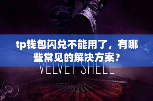 tp钱包闪兑不能用了，有哪些常见的解决方案？