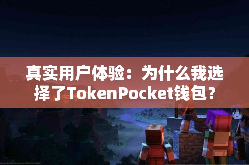 真实用户体验：为什么我选择了TokenPocket钱包？