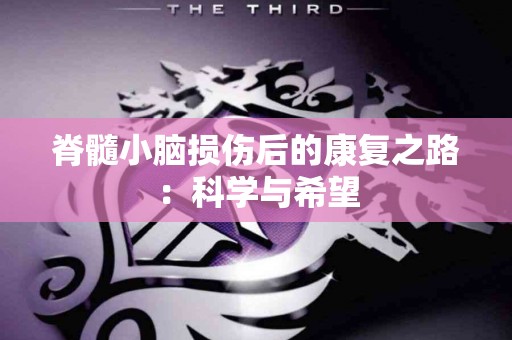 脊髓小脑损伤后的康复之路：科学与希望