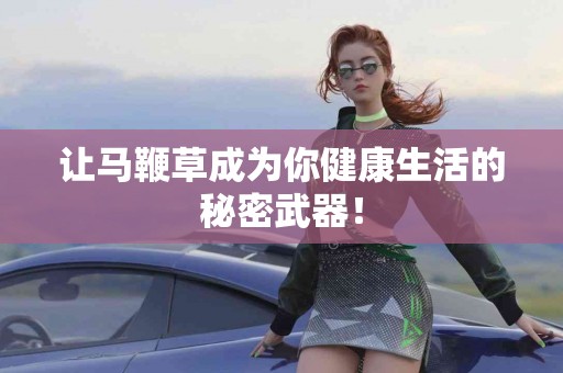 让马鞭草成为你健康生活的秘密武器！