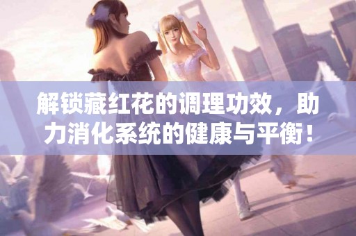 解锁藏红花的调理功效，助力消化系统的健康与平衡！