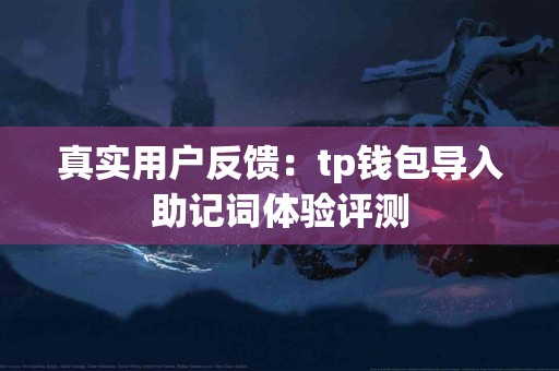 真实用户反馈：tp钱包导入助记词体验评测